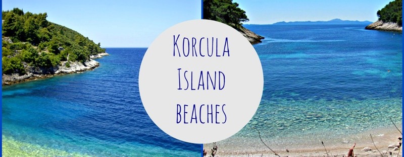 Beaches on Korcula Island
